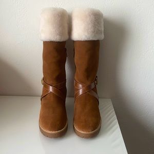 Michael Kors Leather Boots